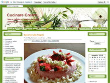 Tablet Screenshot of cucinarecreare.it